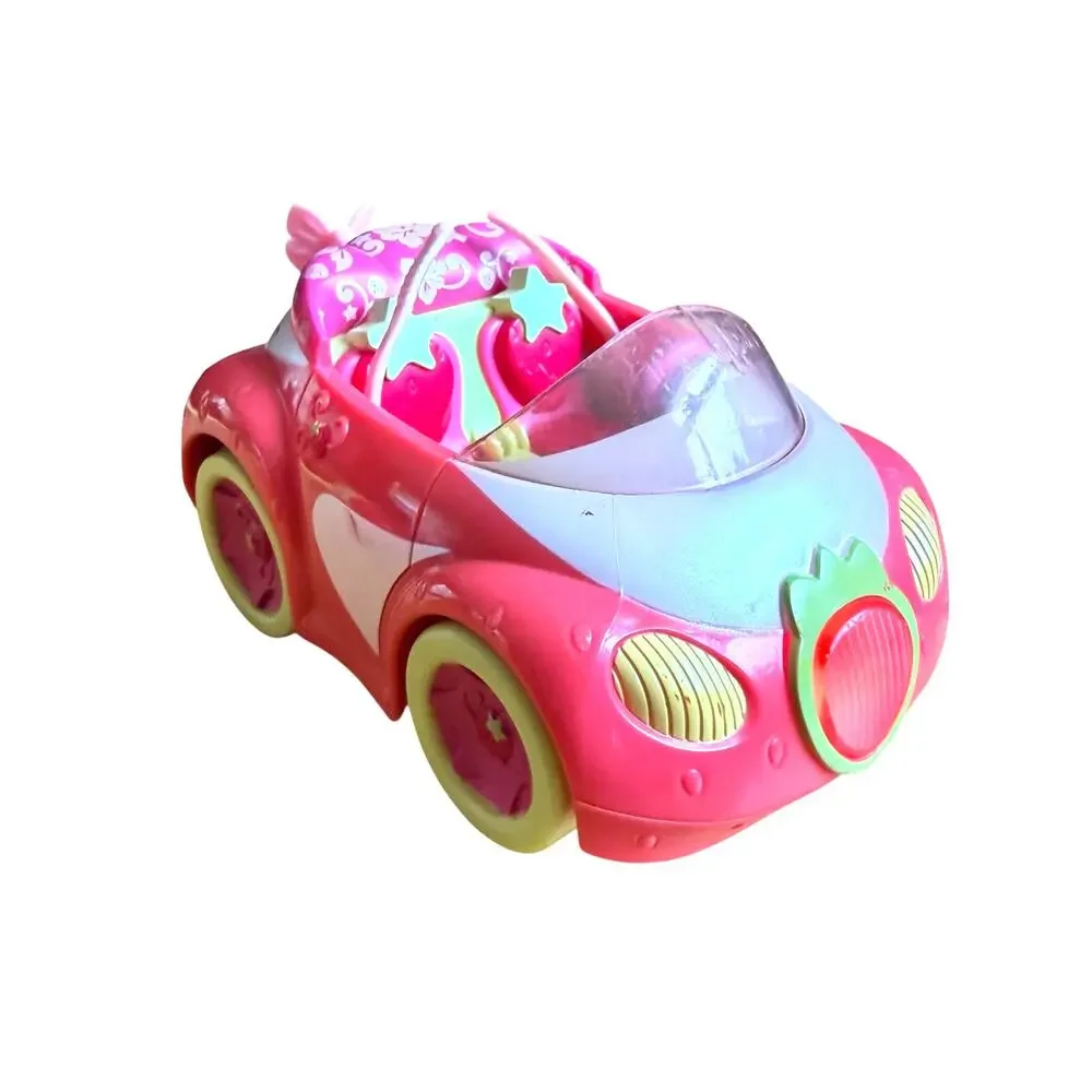 2009 Hasbro Strawberry Shortcake Berry Cruiser RC Remote Control Car Tested